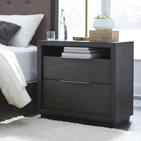 Oxford Basalt Grey Nightstand